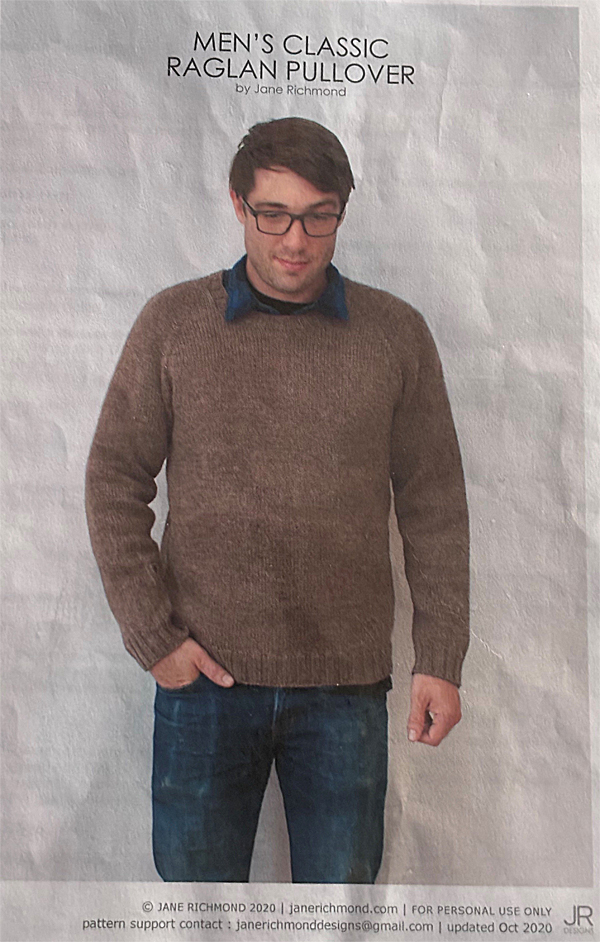 knitted sweater by barbara gallagher