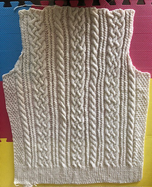 knitted sweater by jamie matherly